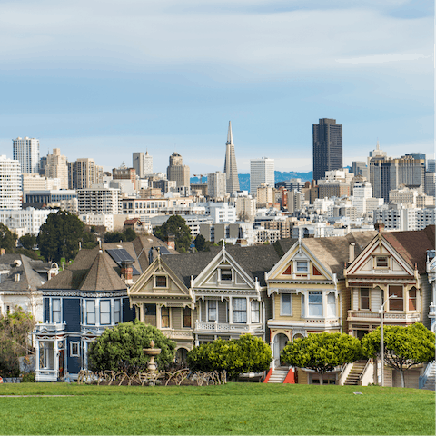 Enjoy the home's enviable Hayes Valley location