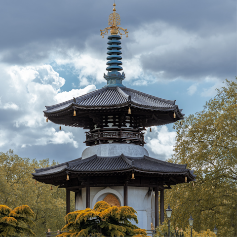 Cross the river to chill out in Battersea Park or dine out at Battersea Power Station