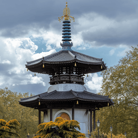 Cross the river to chill out in Battersea Park or dine out at Battersea Power Station