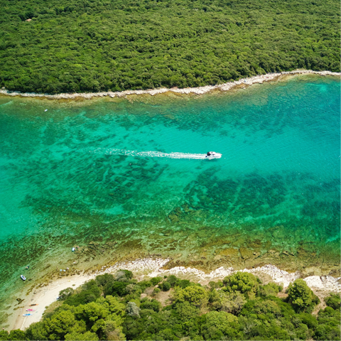 Explore the untouched coastline of beautiful Istria