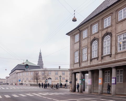 Close to the National Museum