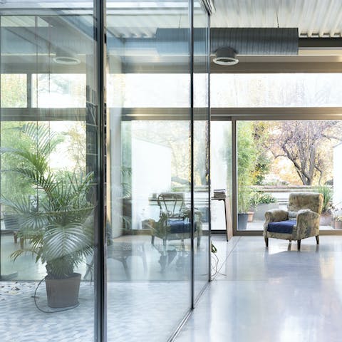 Floor-to-ceiling windows