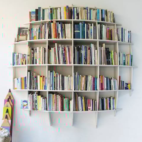 A collection of books