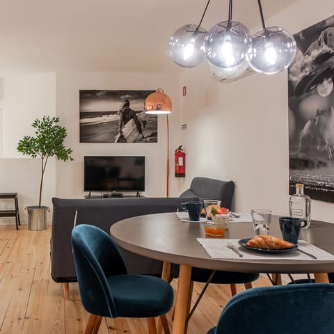 Enjoy a Portuguese inspired breakfast at the dining table