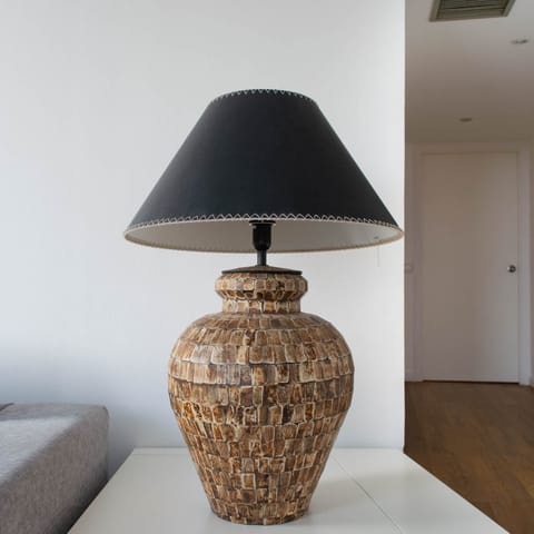 The mosaic lamp