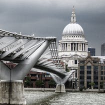 Cross the Millennium Bridge