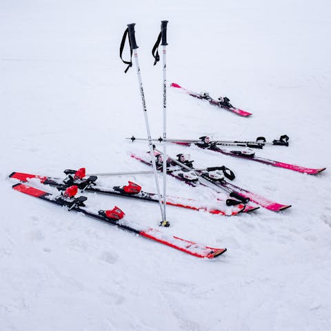 Walk to the trails of Ruka ski resort from your door