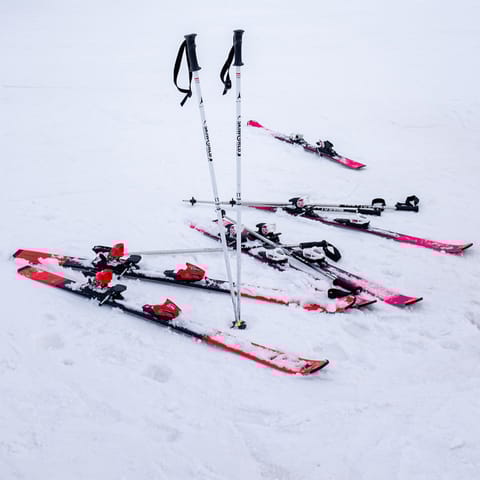 Walk to the trails of Ruka ski resort from your door