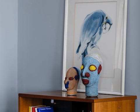 All of the curated pieces of art