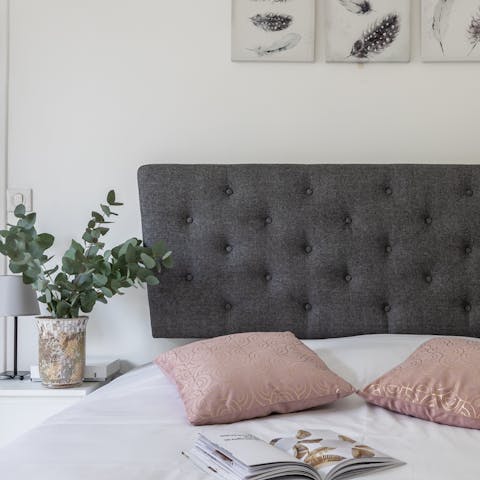 Soothing bedrooms for a restful sleep