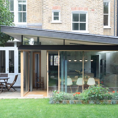 The well kept garden