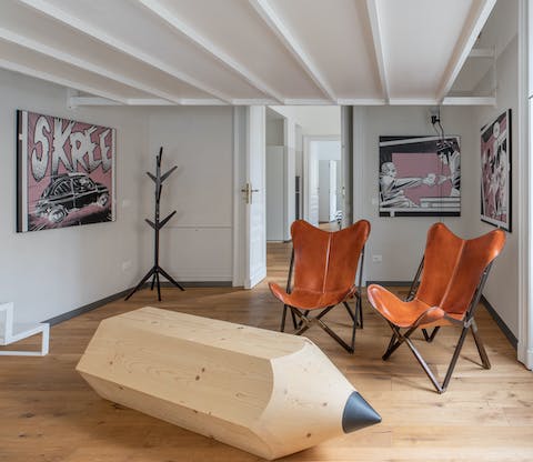 The unusual coffee table