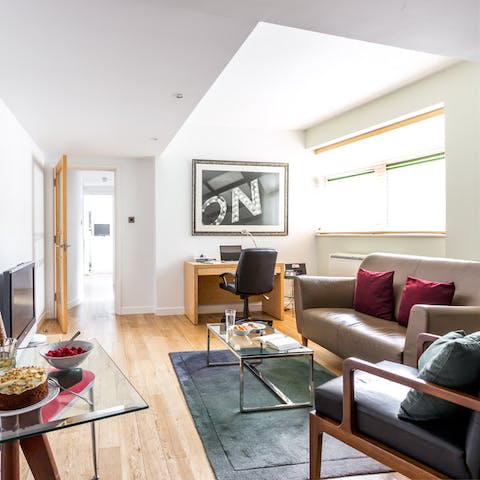light-filled living space