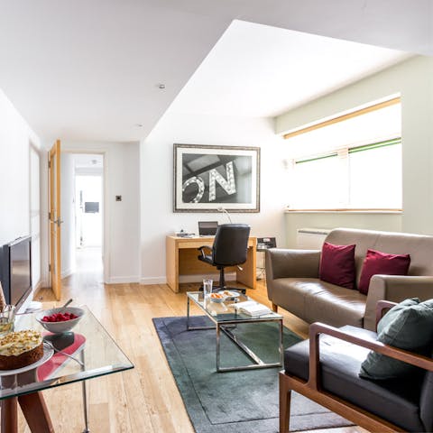 light-filled living space
