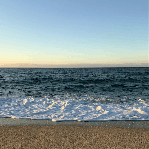 Discover Viareggio's sandy beaches, just a twenty-minute drive away