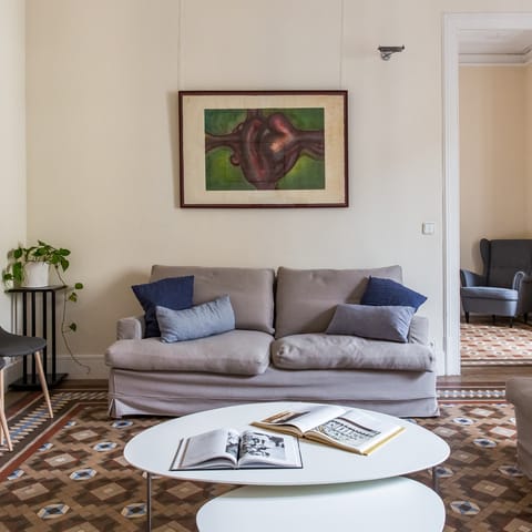 Original artwork in every room