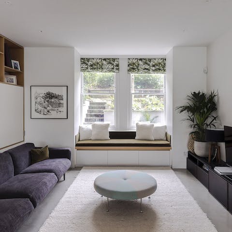 Get cosy on the window seat