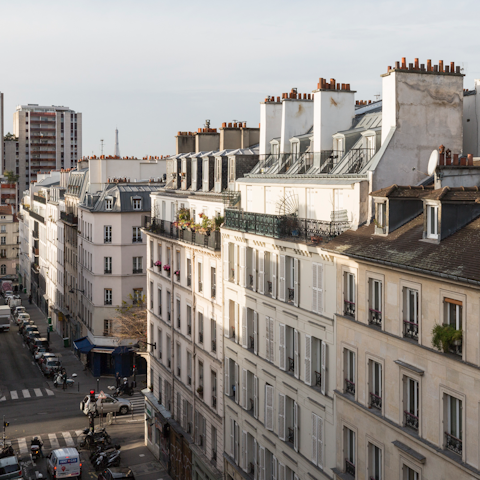 Views of the Eiffel Tower