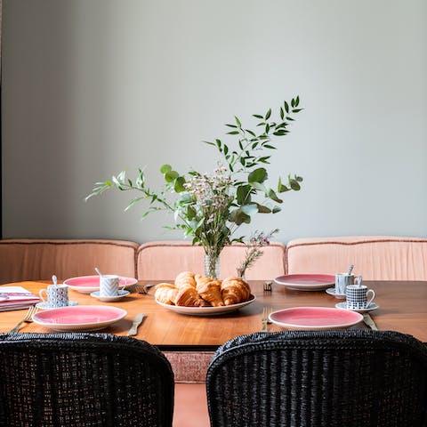 Private eating area