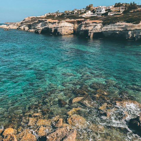 Go snorkelling at Malama Beach – it's less than ten minutes away