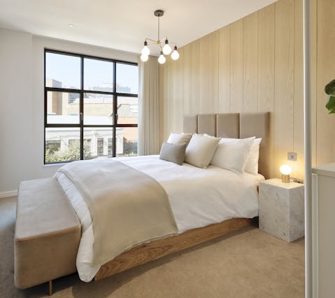 A calming neutral colour palette
