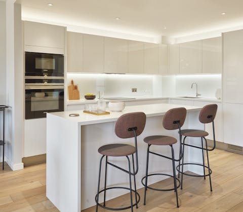 The high spec kitchen