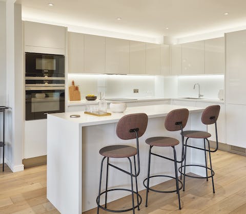 The high spec kitchen