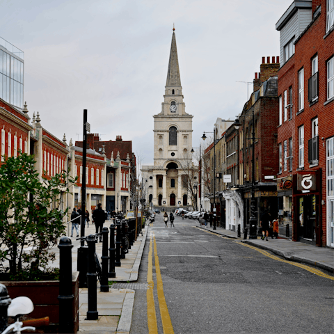 Impress foodies with a visit to Spitalfields Market