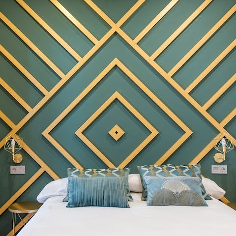 The art-deco wall art