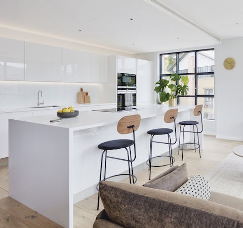 The high quality kitchen