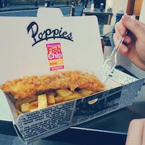 Take it away at Poppie's Fish & Chips