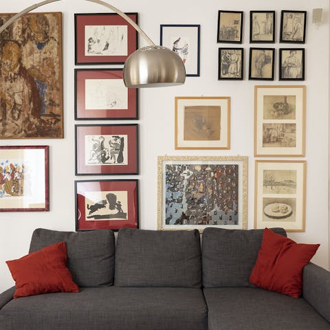 The gallery wall