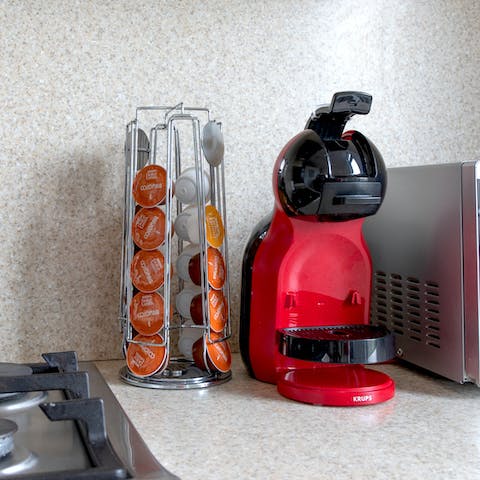 The pod coffee machine