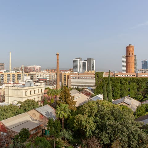 This view of El Poblenou