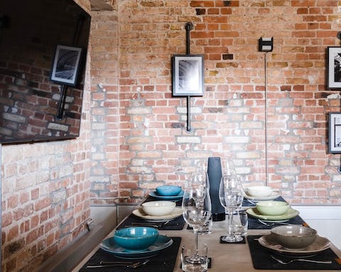 A sociable dining space