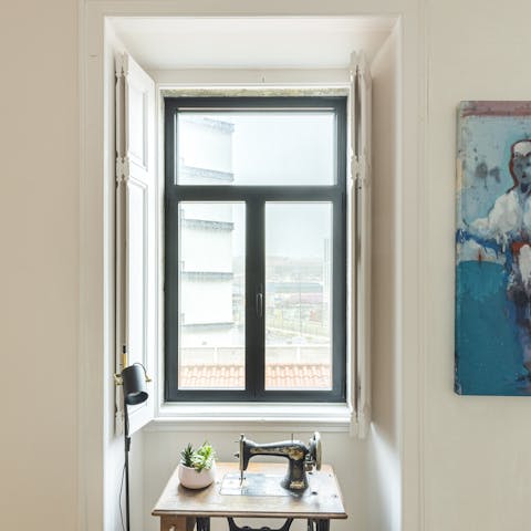 The old sewing corner