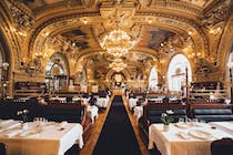 Have Lunch in style at the Train Bleu 