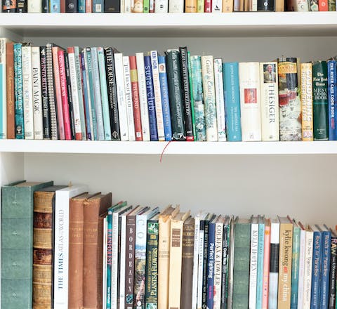 A collection of books