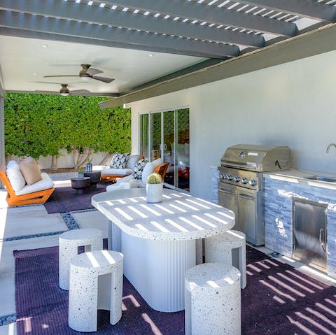 Light the grill and celebrate life's special moments around the table