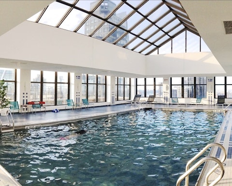Make use of the indoor pool