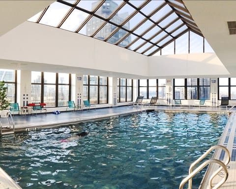 Make use of the indoor pool