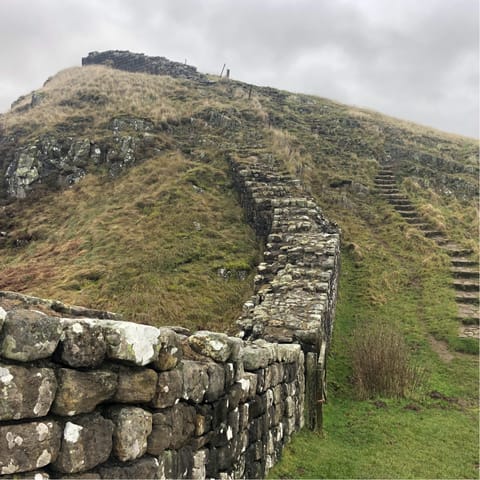 Explore the walking routes within the surrounding Northumberland National Park