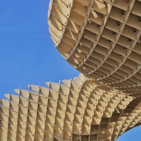 Visit the Setas de Sevilla, a short walk away