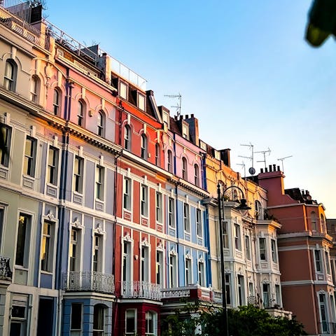 Stay in the colourful neighbourhood of Notting Hill