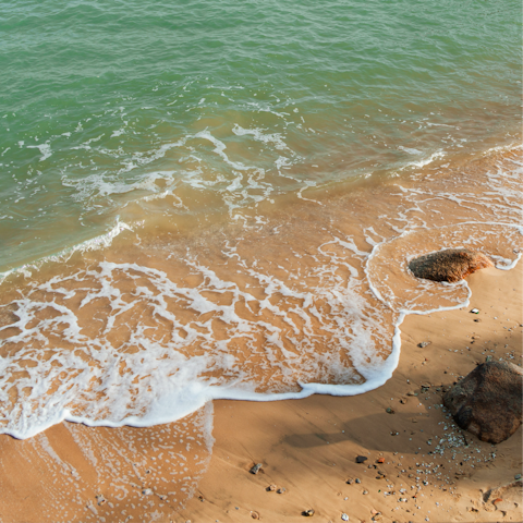 Stroll to Santa Maria del Focallo, only steps away