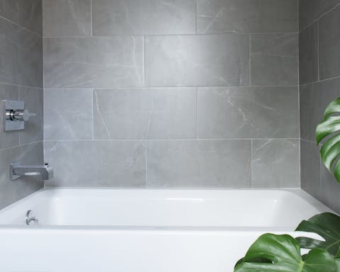 A relaxing bathroom