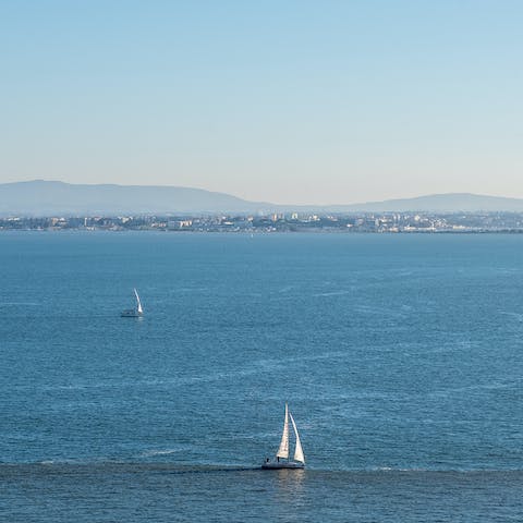 Views onto the river