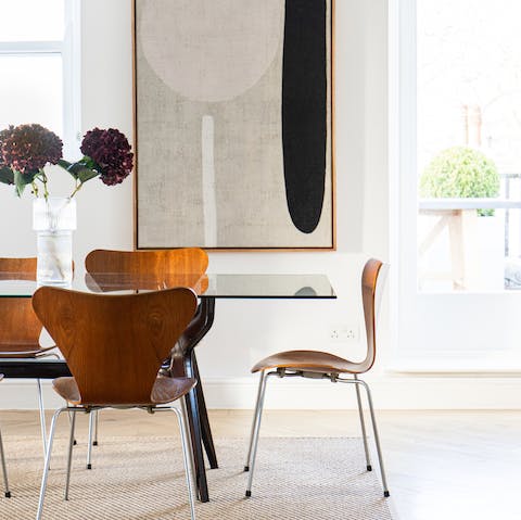 A calming neutral colour palette