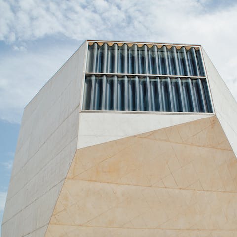 Catch a concert at the Casa da Música, a short bus ride away