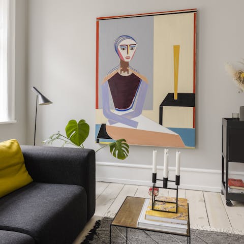 Explore the host's collection of art work